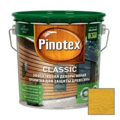 Декоративная пропитка Pinotex Classic Солнечный день 2,7 л