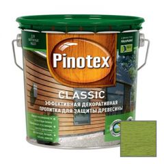 Декоративная пропитка Pinotex Classic Зеленая хризантема 2,7 л