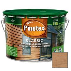 Декоративная пропитка Pinotex Classic Светлый бук 9 л