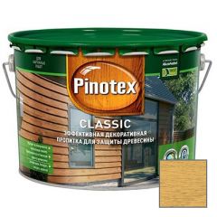 Декоративная пропитка Pinotex Classic Соломенный 9 л