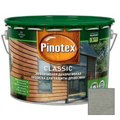 Декоративная пропитка Pinotex Classic Серебристый ясень 9 л