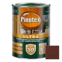 Декоративная пропитка Pinotex Ultra Красное дерево 1 л