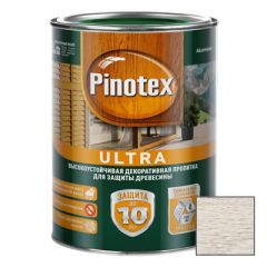 Декоративная пропитка Pinotex Ultra Белый 1 л