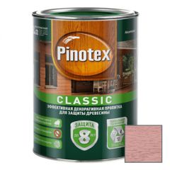 Декоративная пропитка Pinotex Classic Жемчужный розовый 1 л