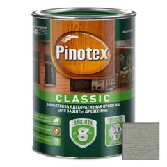 Декоративная пропитка Pinotex Classic Серебристый ясень 1 л