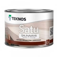 Воск Teknos Satu Saunavaha для сауны белый 0,45 л