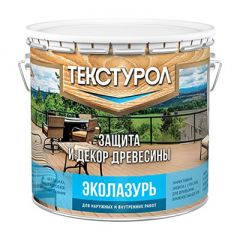 Деревозащитное средство Текстурол (Texturol) Эколазурь Бесцветный 5 л