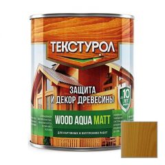 Деревозащитное средство на водной основе Текстурол Wood Aqua Matt Дуб 0,8 л