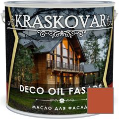 Масло для фасада Kraskovar Deco Oil Fasade Махагон (1900001154) 2,2 л