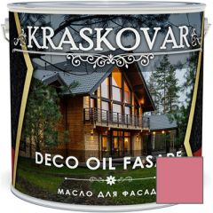 Масло для фасада Kraskovar Deco Oil Fasade Бургундия (1900001306) 2,2 л
