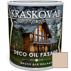 Масло для фасада Kraskovar Deco Oil Fasade Белый (1900001224) 0,75 л