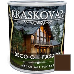 Масло для фасада Kraskovar Deco Oil Fasade Палисандр (1900001228) 0,75 л