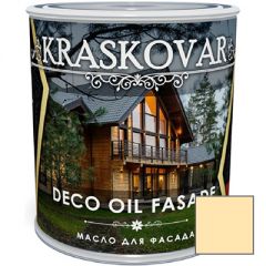 Масло для фасада Kraskovar Deco Oil Fasade Бесцветный (1900001229) 0,75 л