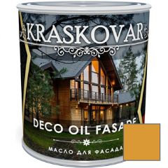 Масло для фасада Kraskovar Deco Oil Fasade Ель (1900001316) 0,75 л