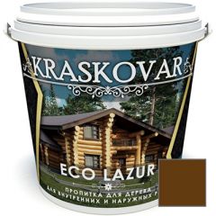 Пропитка для дерева Kraskovar Eco Lazur Орех (1900001189) 0,9 л