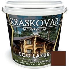 Пропитка для дерева Kraskovar Eco Lazur Махагон (1900001190) 0,9 л