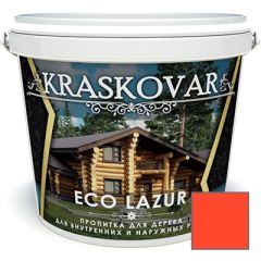Пропитка для дерева Kraskovar Eco Lazur Коралл (1900001201) 2 л