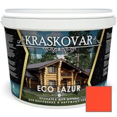 Пропитка для дерева Kraskovar Eco Lazur Коралл (1900001215) 9 л