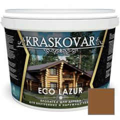 Пропитка для дерева Kraskovar Eco Lazur Орех (1900001217) 9 л