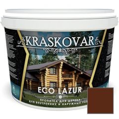 Пропитка для дерева Kraskovar Eco Lazur Махагон (1900001218) 9 л