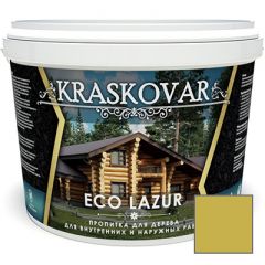 Пропитка для дерева Kraskovar Eco Lazur Фисташковый (1900001223) 9 л