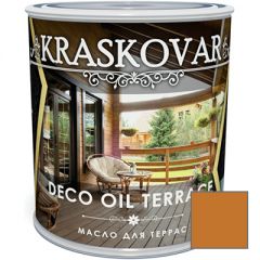 Масло для террас Kraskovar Deco Oil Terrace Тик (1900001125) 0,75 л