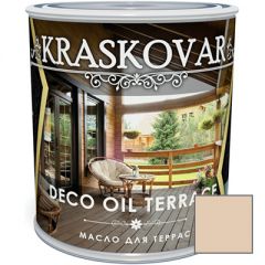 Масло для террас Kraskovar Deco Oil Terrace Белый (1900001132) 0,75 л