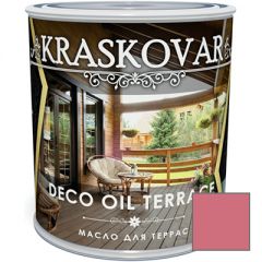 Масло для террас Kraskovar Deco Oil Terrace Бургундия (1900001282) 0,75 л