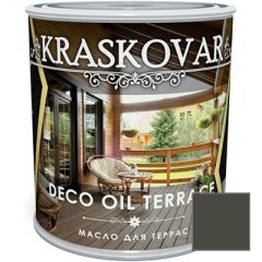 Масло для террас Kraskovar Deco Oil Terrace Графит (1900001255) 0,75 л