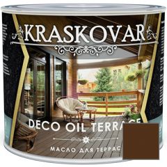 Масло для террас Kraskovar Deco Oil Terrace Орех (1900001136) 2,2 л