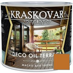 Масло для террас Kraskovar Deco Oil Terrace Тик (1900001137) 2,2 л