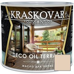 Масло для террас Kraskovar Deco Oil Terrace Белый (1900001144) 2,2 л