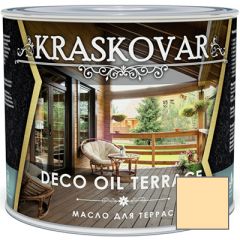Масло для террас Kraskovar Deco Oil Terrace Бесцветный (1900001145) 2,2 л