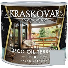 Масло для террас Kraskovar Deco Oil Terrace Туманный лес (1900001285) 2,2 л