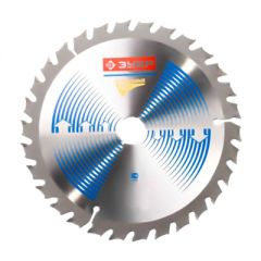 Диск пильный Оптимальный рез По дереву Зубр (Zubr) 255х30 мм; 40Т 36903-255-30-40