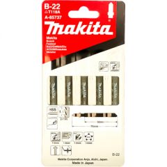 Пилки для лобзика Makita металл 76x53x1,1 мм (A-85737) 5 шт