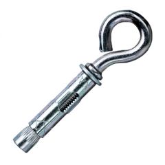 Анкерный болт с кольцом однораспорный белый цинк М8 10х50 мм 1 шт.