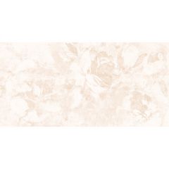 Настенная плитка Cersanit Fresco декорированная цветы 29,8х59,8 см Бежевая FRL302