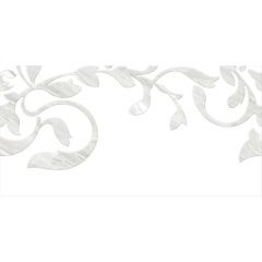 Настенная плитка Cersanit Royal декорированная Stone B 29,7х60 см Белая RSL053