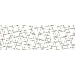 Вставка Cersanit (Церсанит) Vegas 25х75 см Белое VG2U051