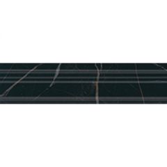 Бордюр Kerama Marazzi Алькала 5х20 см Черный BLB039
