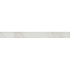 Бордюр Kerama Marazzi Прадо 3,4х40 см Белый LSA014R