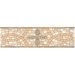 Бордюр Kerama Marazzi (Керама Марацци) Травертин 5,7х20 см, толщ. 6.9 мм, Бежевый STG/A107/880
