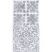 Настенная плитка LB Ceramics (Lasselsberger Ceramics) Кампанилья Декор2 40х20 см Серый 1641-0094
