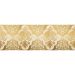 Бордюр настенный LB Ceramics (Lasselsberger Ceramics) Магриб 8,5х25 см Золотой 1508-0006