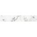 Бордюр LB Ceramics (Lasselsberger Ceramics) Каррарский Мрамор 7,5х45 см Цветы 1504-0145