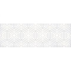 Настенная плитка LB Ceramics (Lasselsberger Ceramics) Декор Парижанка 20х60 см геометрия белая 1664-0183