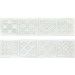Декор Cifre Ceramica Opal Comp. Rodia White 30х15 см (78795265) компл