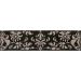 Декор Cifre Ceramica Opal Coquet Black 30х7,5 см (78795264)