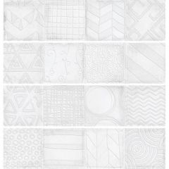 Настенная плитка Cifre Alchimia 7,5x30 см Decor White
